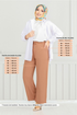 Beli Rubberized Pants 0006MR1077-M Latte - Thumbnail