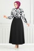 Beli Rubberized Skirt 100HBS932-M Black - Thumbnail