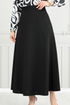 Beli Rubberized Skirt 100HBS932-M Black - Thumbnail