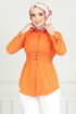 Beli Rubberized Tunic 403EVO1065-M Orange - Thumbnail