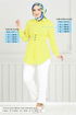 Beli Rubberized Tunic 403EVO1065-M Yellow - Thumbnail