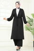 Beli Tünelli Sofia Takım 387DVL817-MS Siyah - Thumbnail