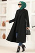 Belt Coat Black END7519 - Thumbnail