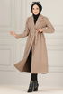 Belt Coat Mink END7519 - Thumbnail