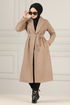 Belt Coat Mink END7519 - Thumbnail