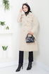 Belt Detailed Trench coat 16122BSK984-M The Stone - Thumbnail