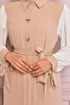 Belt Dress Beige USL5003 - Thumbnail