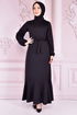 Belt Dress Black END5173 - Thumbnail