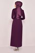 Belt Dress Damson ASM2558 - Thumbnail