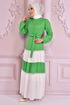 Belt Dress Green NEV14872 - Thumbnail