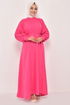 Belt Ferace Dress Fuchsia LYV1623 - Thumbnail