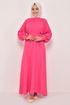 Belt Ferace Dress Fuchsia LYV1623 - Thumbnail