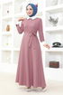 Belt Kleid ASM2687 Rose Kurusu - Thumbnail