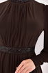 Belt Kleid Braun ASM2596 - Thumbnail