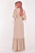 Belt Kleid Creme ASM2560 - Thumbnail