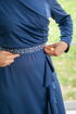 Belt Kleid Öl KBR5078 - Thumbnail