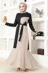 Belted Dress ASM2692 Black - Thumbnail