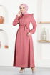 Belted Dress ASN129 Rose Kurusu - Thumbnail