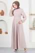 Belted Dress ASN216 Mink - Thumbnail