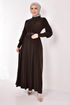 Belted Dress Brown ASM2596 - Thumbnail