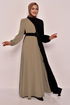 Belted Dress Dark Mink ASM2549 - Thumbnail