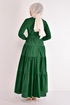 Belted Dress Emerald ASM2610 - Thumbnail