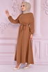 Belted Dress Mink END5301 - Thumbnail