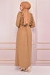 Belted Dress Mink END5511 - Thumbnail