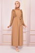 Belted Dress Mink END5511 - Thumbnail