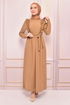 Belted Dress Mink END5511 - Thumbnail