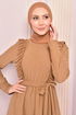 Belted Dress Mink END5511 - Thumbnail