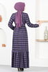 Belted Dress MSL1133 Lilac - Thumbnail