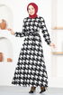 Belted Dress MSL1144 Ecru - Thumbnail