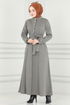 Belted Dress MSL193 Mink - Thumbnail