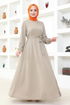 Belted Dress MSL202 Mink - Thumbnail