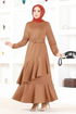 Belted Dress MSL2020 Taba - Thumbnail