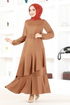 Belted Dress MSL2020 Taba - Thumbnail