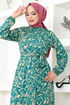 Belted Dress MSL215 Oil - Thumbnail