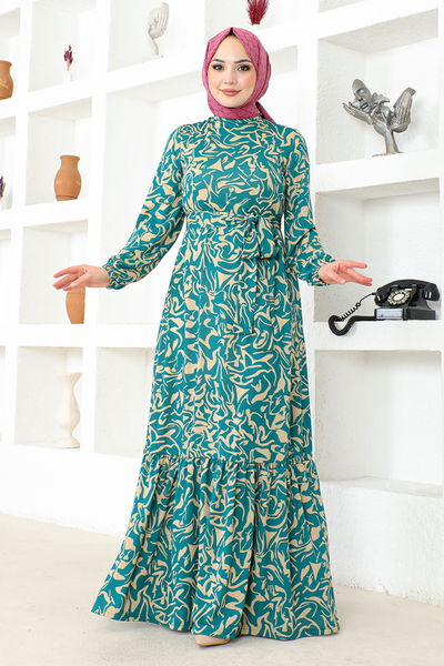 DVL - Belted Dress MSL215 Oil