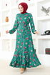 Belted Dress MSL235 Oil - Thumbnail