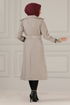 Belted Trench coat Mink END5069 - Thumbnail