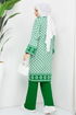 Belted Triple Knitwear Team MSV21207 Green - Thumbnail