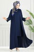 Bisiklet Yaka Hırkalı Takım 0342BGS895-M Laci - Thumbnail