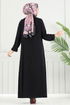 Bisiklet Yaka Hırkalı Takım 0342BGS895-M Siyah - Thumbnail