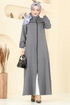 Biye Detay Ferace 831OZN1046-MS Antrasit - Thumbnail