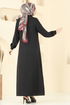 Biye Detay Ferace 831OZN1046-MS Siyah - Thumbnail