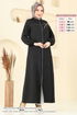 Biye Detay Ferace 831OZN1046-MS Siyah - Thumbnail