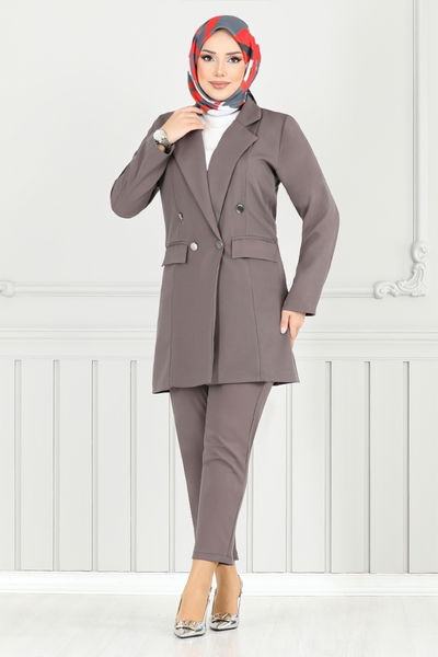 MRV M.P. - Blazer Ceketli Takım 3803MP930-M Antrasit