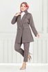 Blazer Jacket Suit 3803MP930-M Anthracite - Thumbnail