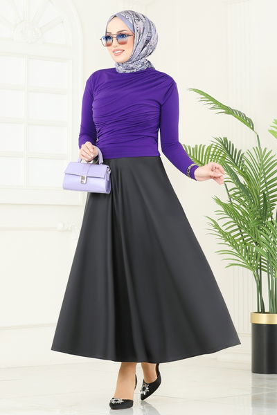 A.Y.D. - Blouse 4725AYD574-MS Purple - 371826